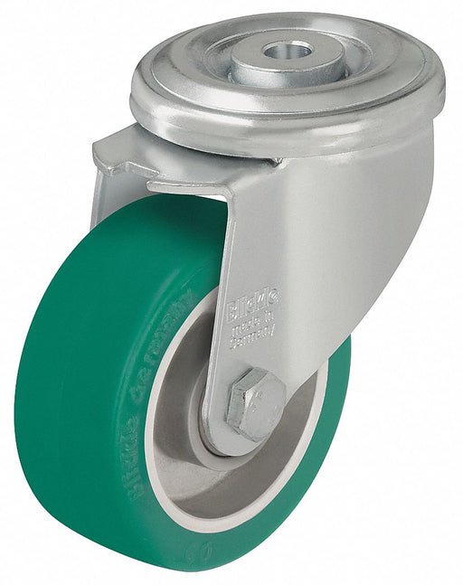 Bolt-Hole Caster 3 7/8 dia Swivel PU