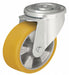 Bolt-Hole Caster 4 7/8 dia Swivel PU