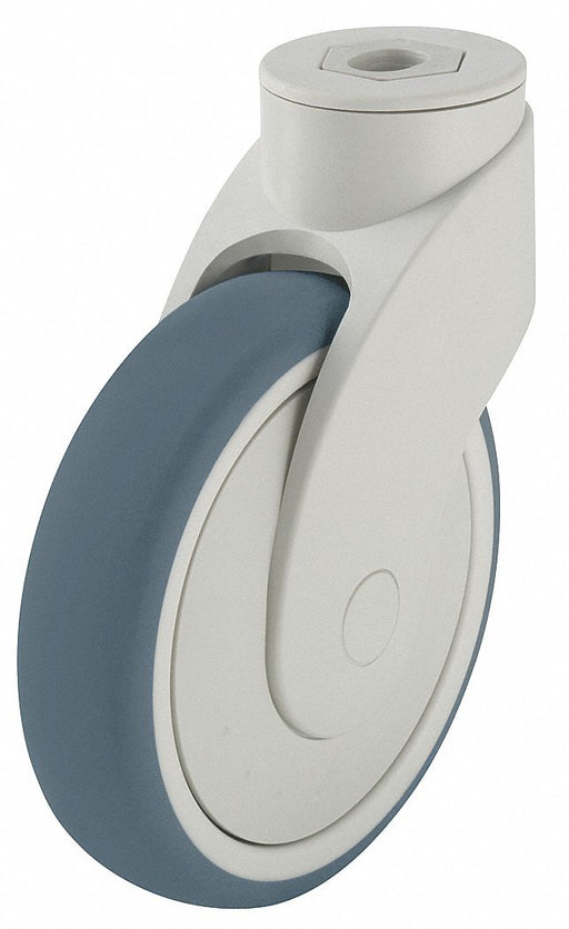 Bolt-Hole Caster 3 7/8 dia Swivel Rubber