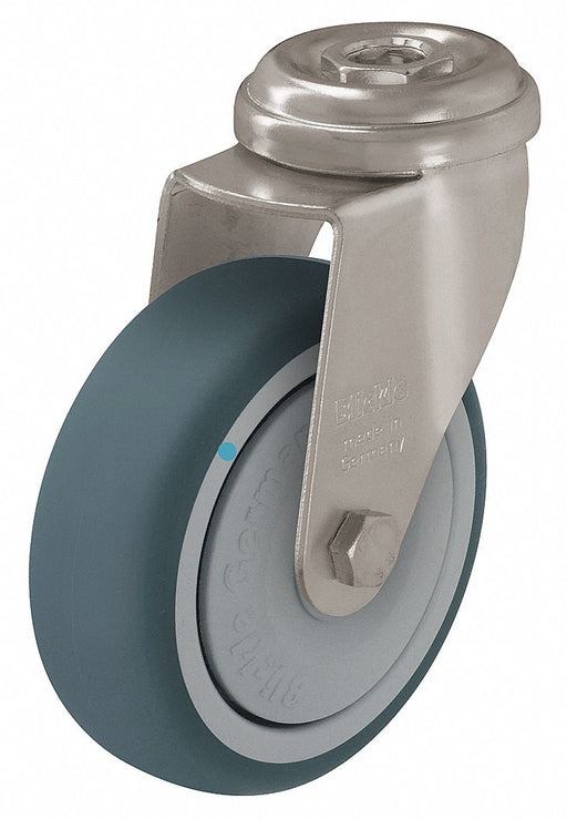 Bolt-Hole Caster 2 dia Swivel Rubber