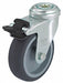 Bolt-Hole Caster 3 dia Swivel Rubber
