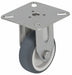 Plate Caster Rigid Rubber 2 13/16 H