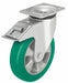 Plate Caster Swivel Polyurethane 5 1/8 H