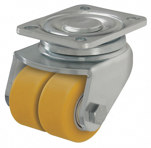 Plate Caster Swivel Polyurethane 3 5/8 H
