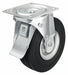 Plate Caster Swivel Rubber 11 5/8 H