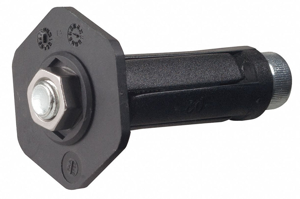 Caster Expanding MountingStem Round 35mm