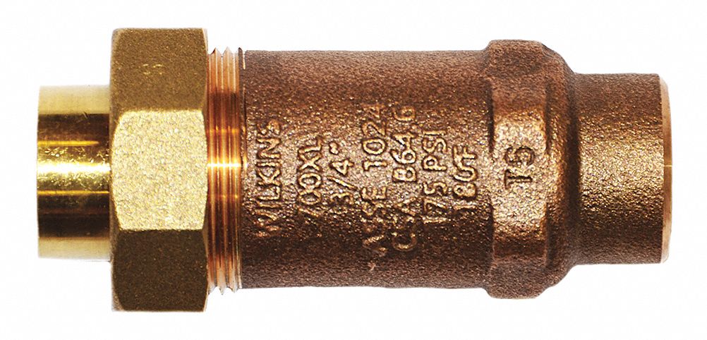 Dual Check Valve Bronze 3/4 FNPT