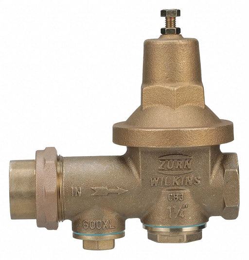 Water Pressure Reducing Valve 1-1/4 