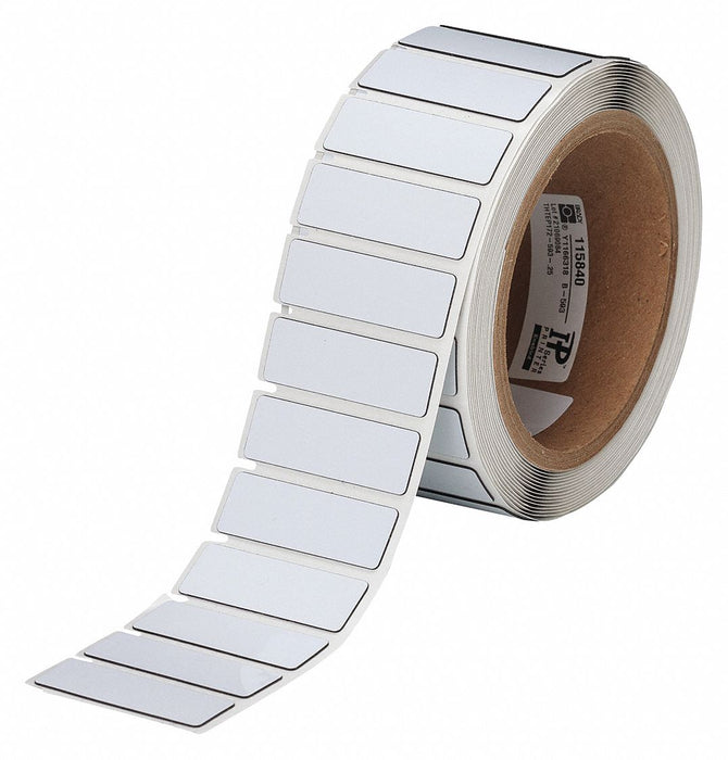 Pre-Cut Label Stock Roll White Gloss