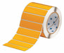 Pre-Cut Label Stock Roll Yellow Gloss