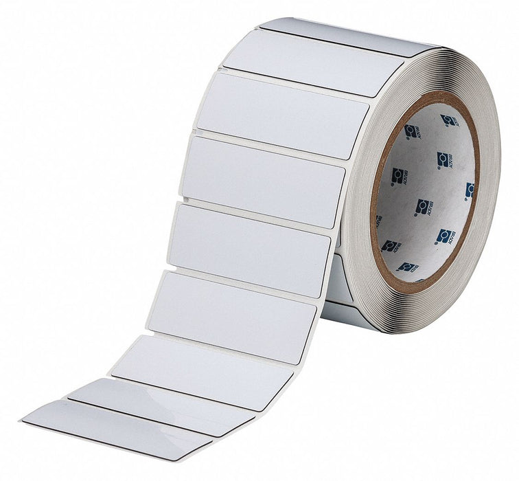 Pre-Cut Label Stock Roll White Gloss