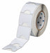 Pre-Cut Label Stock Roll White Gloss