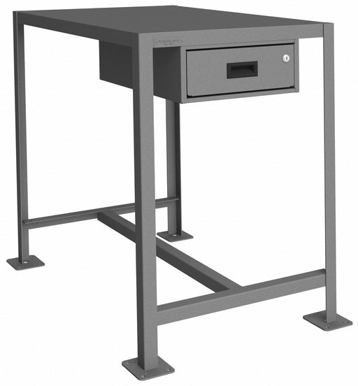 Fixed Work Table Steel 36 W 24 D