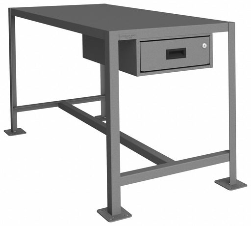 Fixed Work Table Steel 48 W 24 D