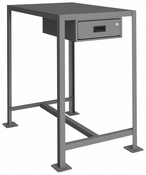 Fixed Work Table Steel 48 W 24 D