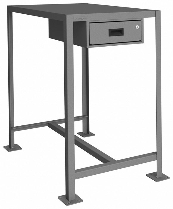 Fixed Work Table Steel 24 W 48 D
