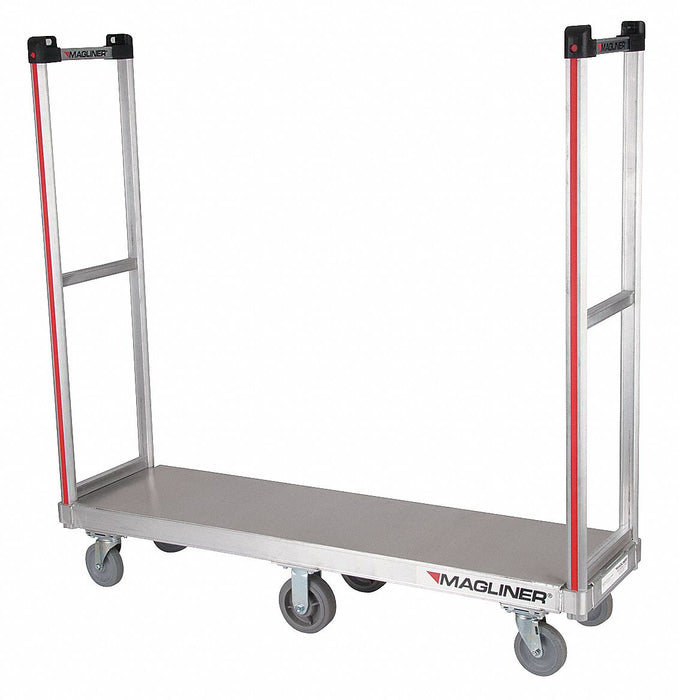 Twin Handle Platform Truck 1200 lb 60 In