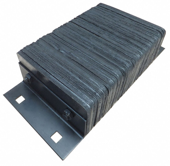 Dock Bumper 20x4-1/2x10 in Rubber