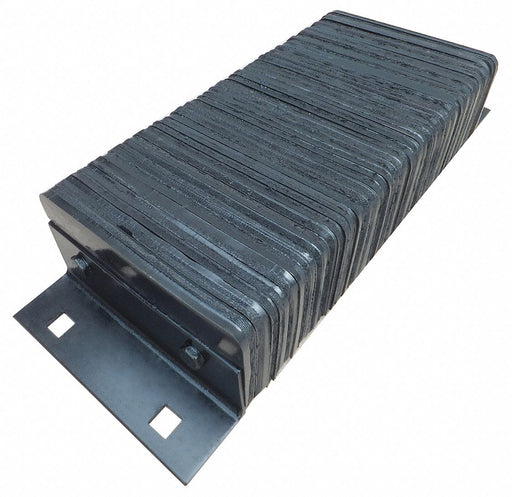 Dock Bumper 26x4-1/2x10 in Rubber