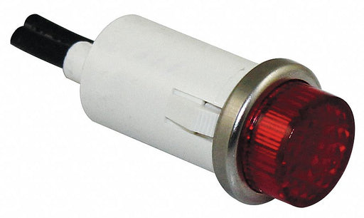 Raised Panel Light Red 12 V AC/DC