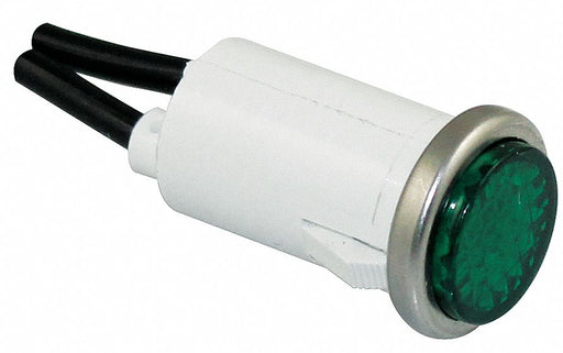 Flush Panel Light Green 120 V AC/DC