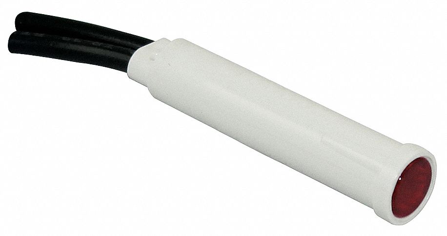 N0007 Flush Panel Light Red 120 V AC/DC