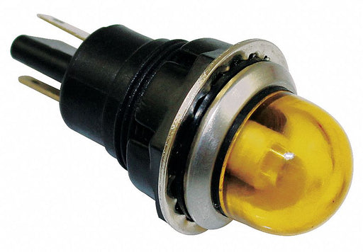 N0016 Raised Panel Light Yellow 120 V AC