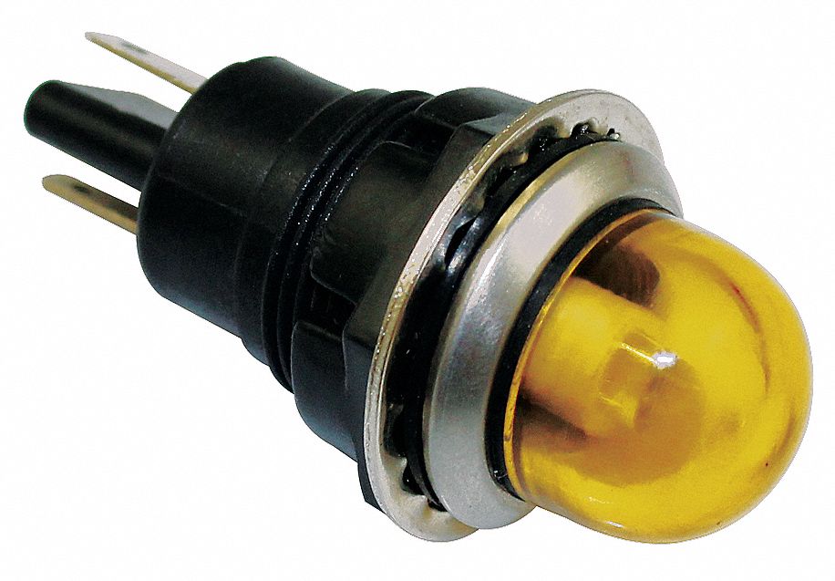 Raised Panel Light Yellow 120 V AC