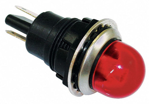 N0017 Raised Panel Light Red 240 V AC