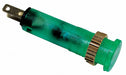 N0006 Flush Panel Light Green 6 V AC/DC