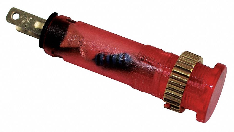 Flush Panel Light Red 12 V AC/DC