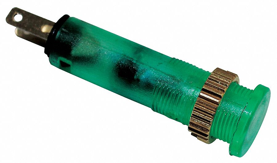N0004 Flush Panel Light Green 24 V AC/DC