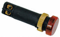 N0012 Raised Panel Light Amber 120 V AC/DC