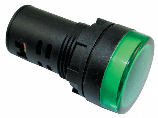 N0019 Raised Panel Light Green 24 V AC/DC