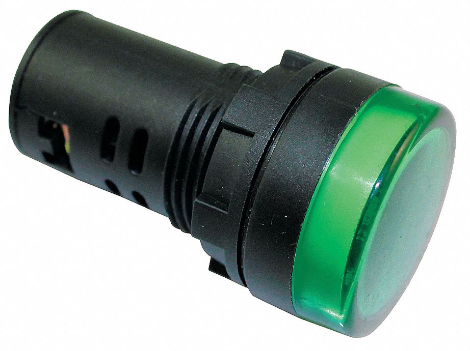 N0018 Raised Panel Light Green 120 V AC
