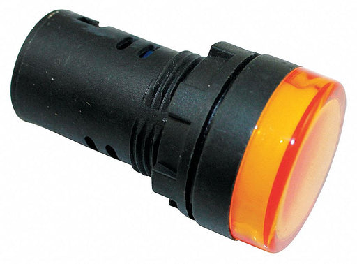 N0020 Raised Panel Light Amber 240 V AC