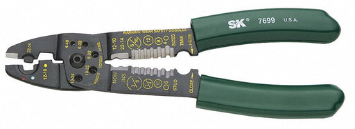 Crimper w/Die 22-10 AWG 8-1/2 In L