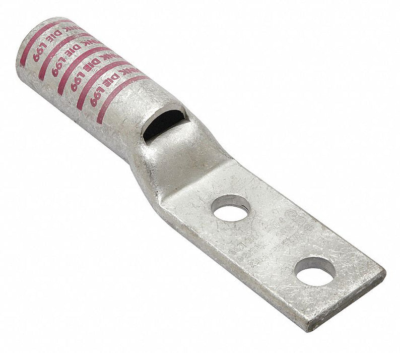 TwoHoleLugCmprsnConn Long Pink L99