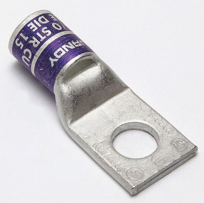 OneHoleLugCmprsnConn STD Purple 15