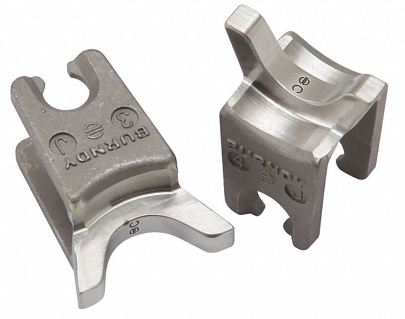 Crimping Die W Style 6 tons 8-2 AWG PK2