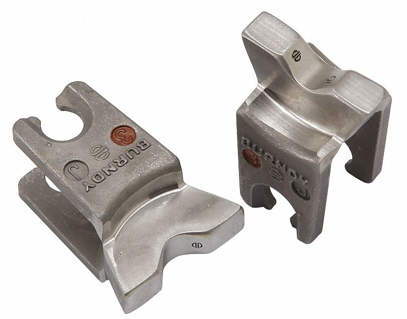 Crimping Die W Style 6 tons 8 to 2 AWG