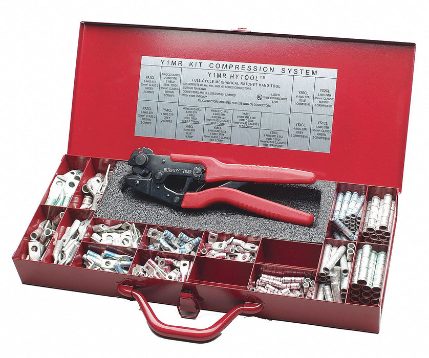 Crimper/Connector Kit 16-4 AWG 9-7/8 L
