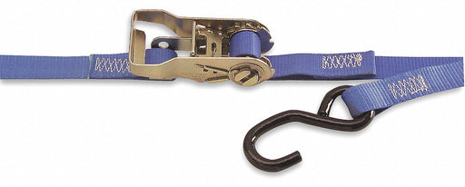 Tie Down Strap S-Hook Blue