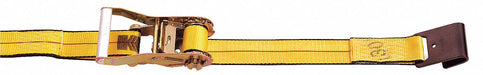 M6856 Ratchet Strap Flat-Hook Yellow