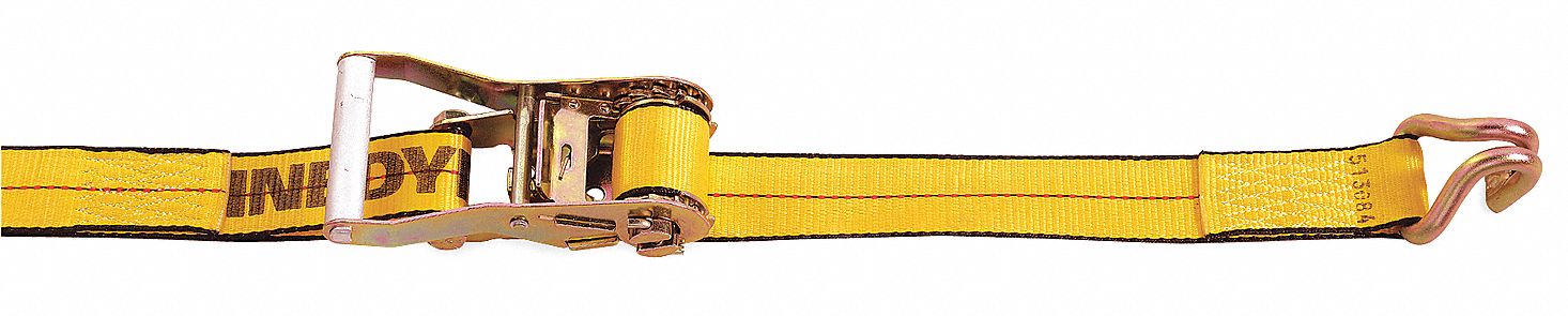 M6898 Tie Down Strap Wire-Hook Yellow