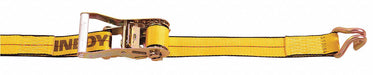 M6898 Tie Down Strap Wire-Hook Yellow