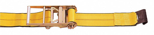 M6860 Ratchet Strap Flat-Hook Yellow