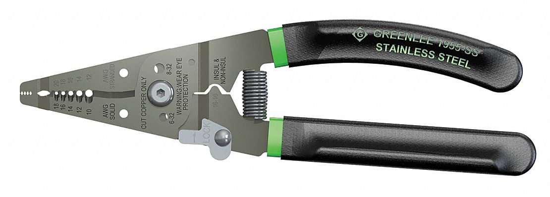 Wire Stripper 18 to 10 AWG 7-1/4 In