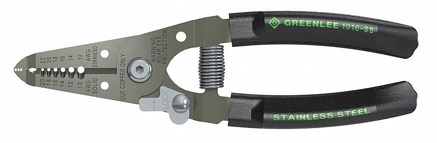 Wire Stripper 20 to 10 AWG 6 In