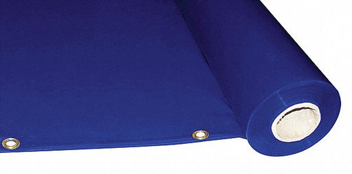 Welding Curtain Roll 5 ft H 75 ft W Blue